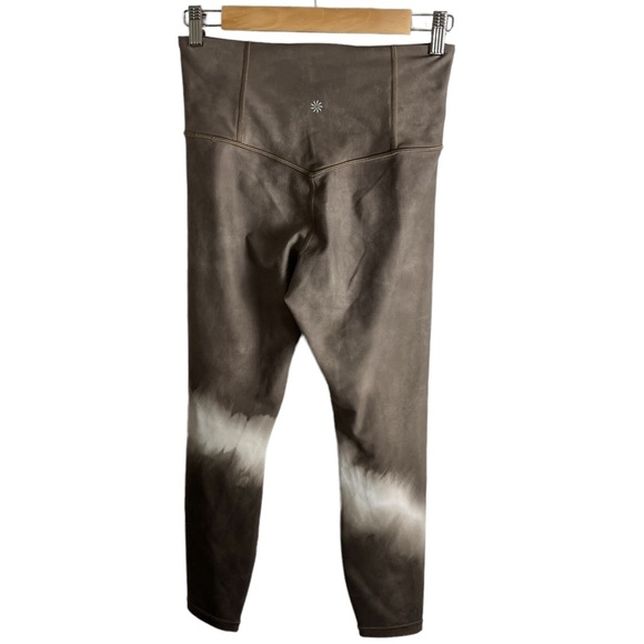 Athleta Elation Watercolor Stripe 7/8 legging size S - Picture 3 of 12